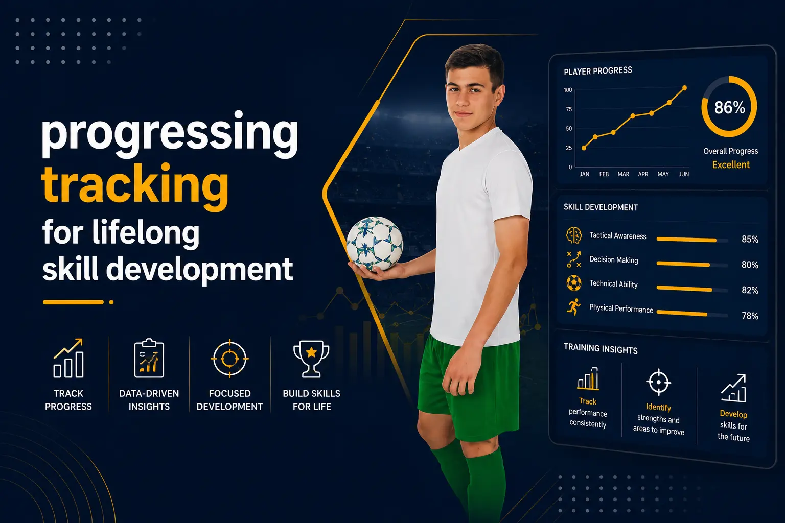 Progress tracking for lifelong skill development