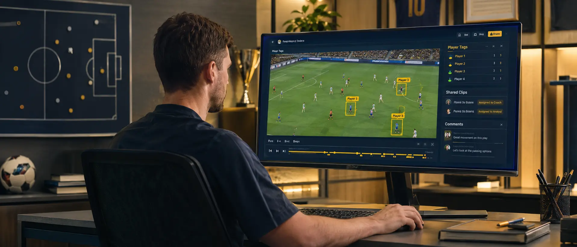 Video analysis for tactical and team development